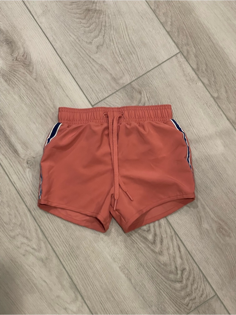 NWOT - Minnow New England red swim boardies, size 5/6